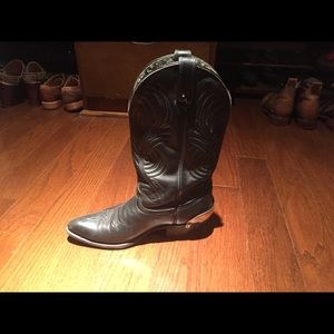 Code west black cowboy boots